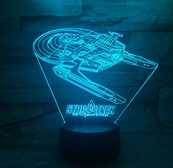 Skanto | Star Trek 3D optisk illusjonslampe