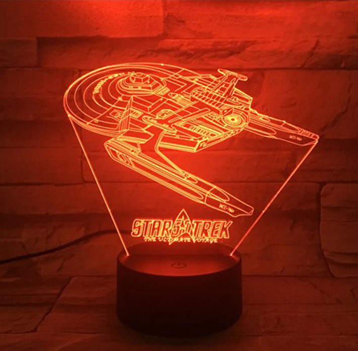 Skanto | Star Trek 3D optisk illusjonslampe