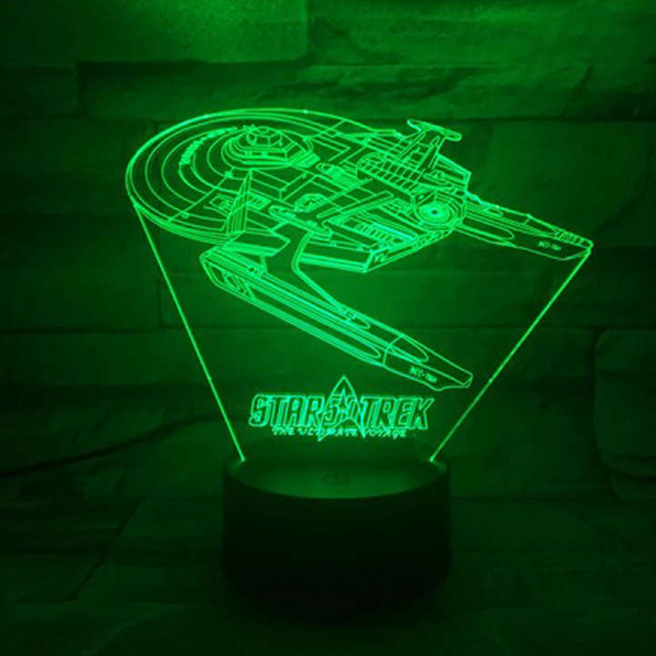 Skanto | Star Trek 3D optisk illusjonslampe