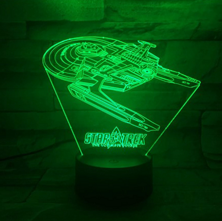 Skanto | Star Trek 3D optisk illusjonslampe