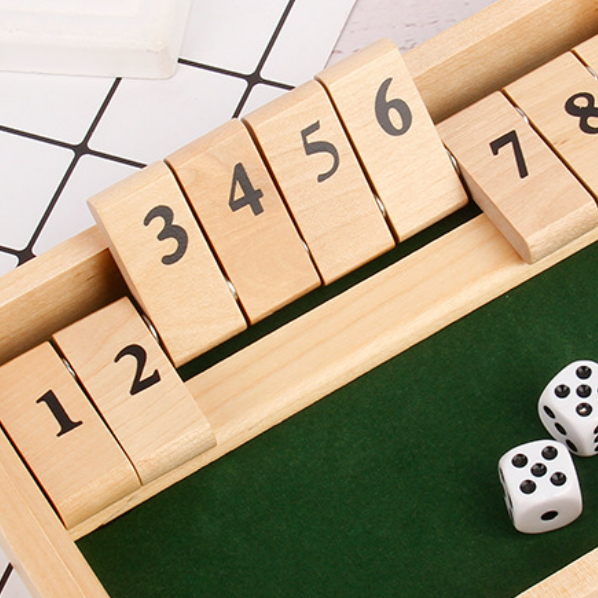 Shut The Box Spill - Moro Bord Matematikk Spill for Voksne og Barn | Skanto