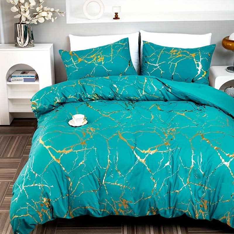 Luksus, vekt Bettwäscheset med elegant design