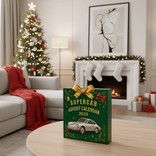 Skanto | Begrenset Superbil Adventskalender med 24 Presise Miniatyrmodeller