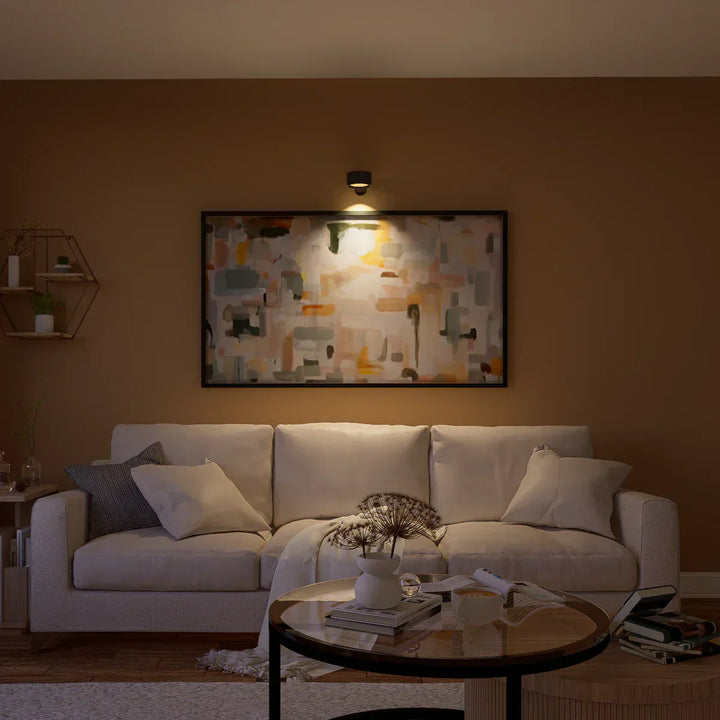 Skanto | Spotlight Trådlampe - 360° Rotasjon, Dimmbar, Oppladbar Vegglampe