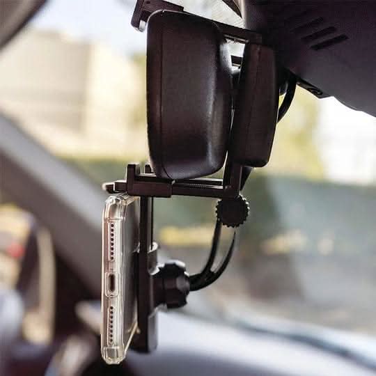 Skanto | ROADVIEW – Bakgrunnsspeil telefonholder for trygg og komfortabel kjøring