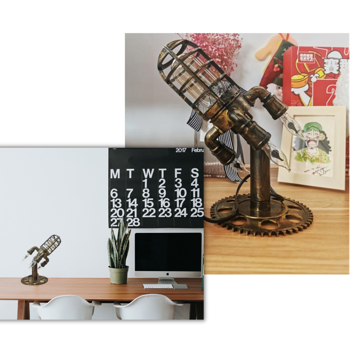 Rakettformet LED-lampe