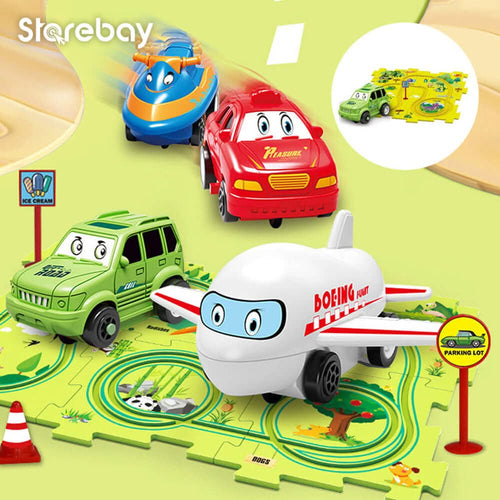 Skanto | Racebane håndverk og spill for barn
