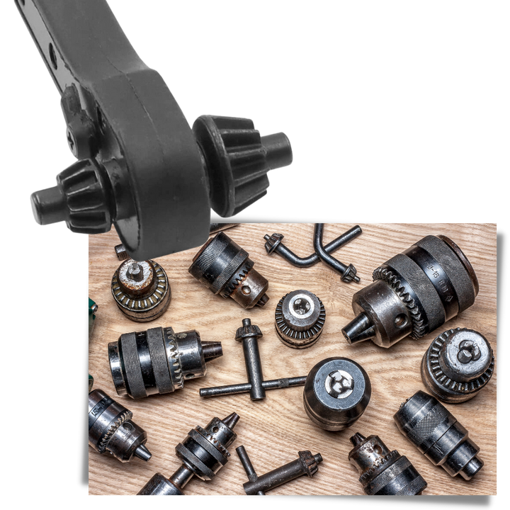 Ratcheting Drill Chuck nøkkel