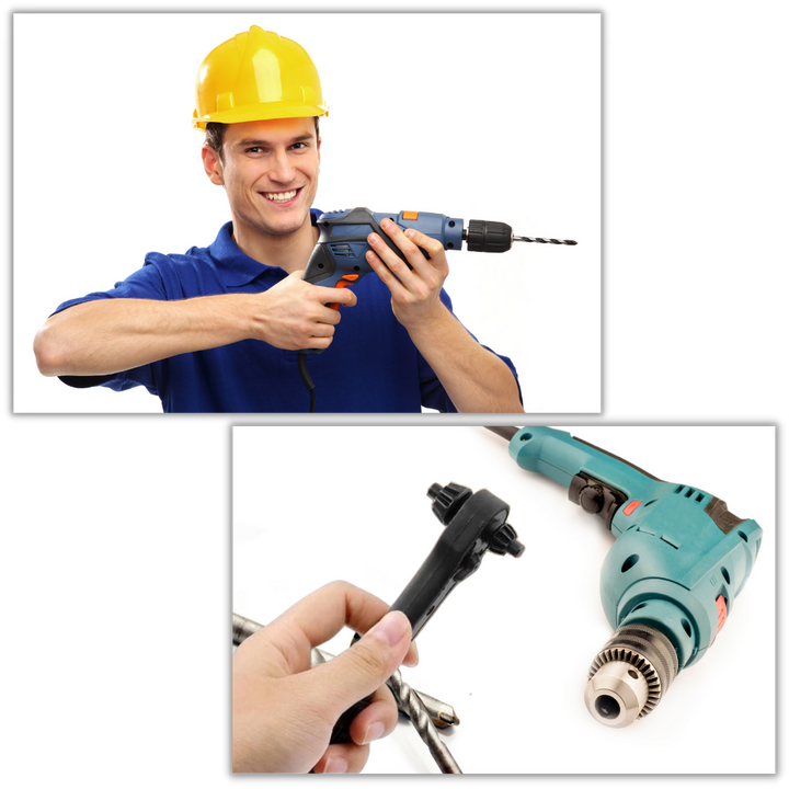 Ratcheting Drill Chuck nøkkel