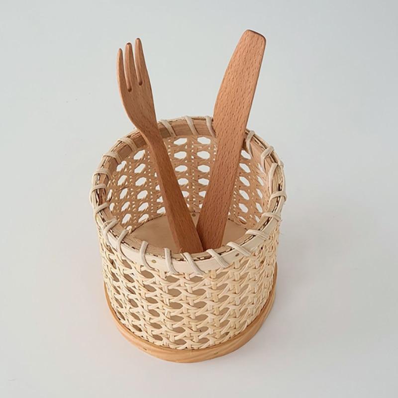 Skanto | Rattan-Bestikk-Organizer