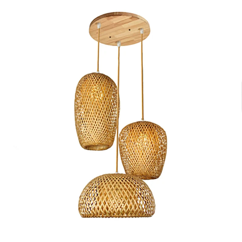 Rattan Pendellampe