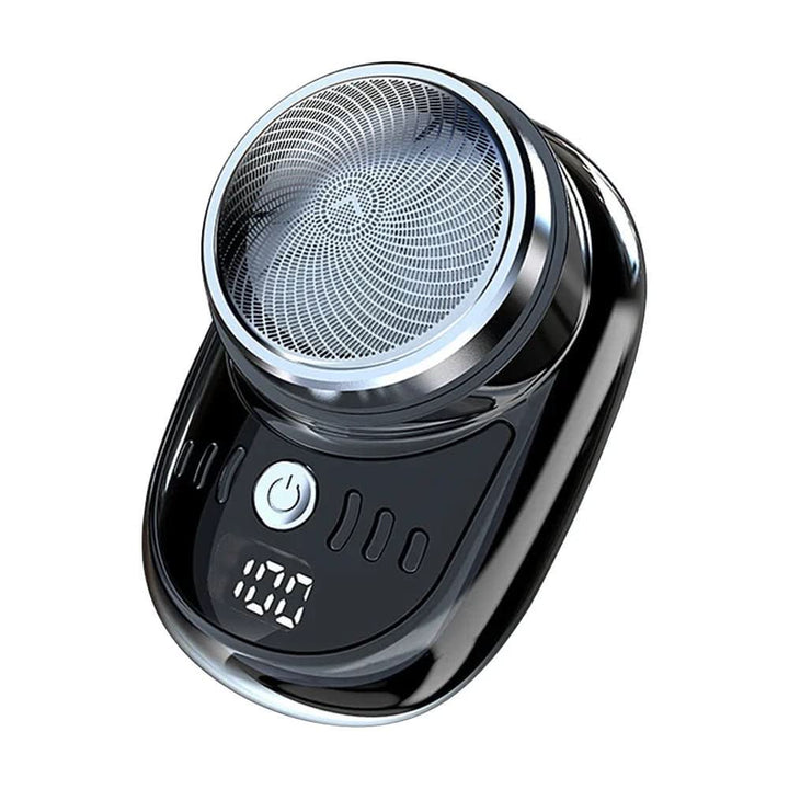 Skanto | Razorgo Mini Razor – Kompakt USB-barberhøvel med digitalt display for på farten
