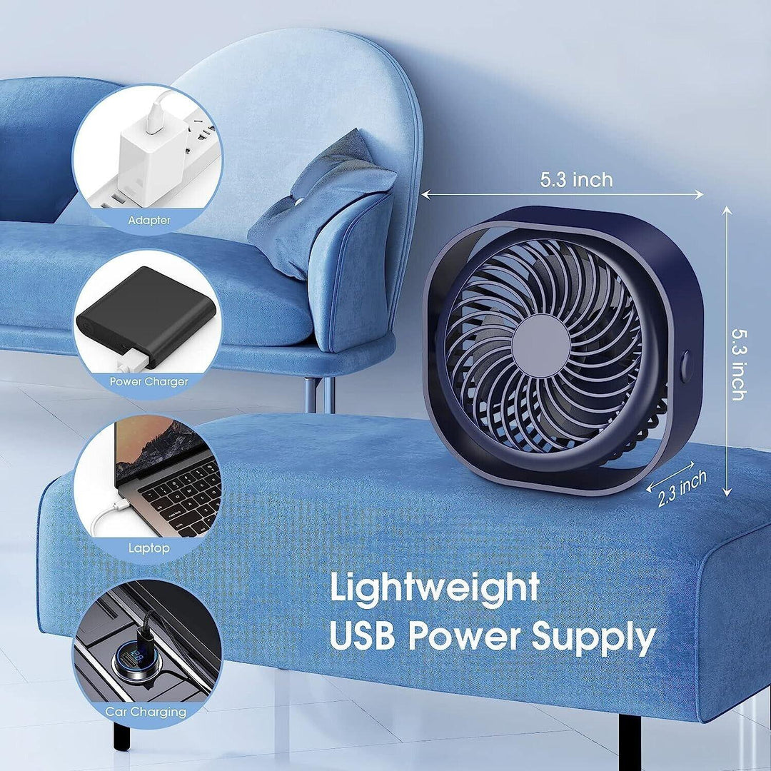 Best Neck Fan UK - Bærbar Nakkevifte Mini USB Oppladbar Faul Nakkerem Bladeless Kjøler | Skanto