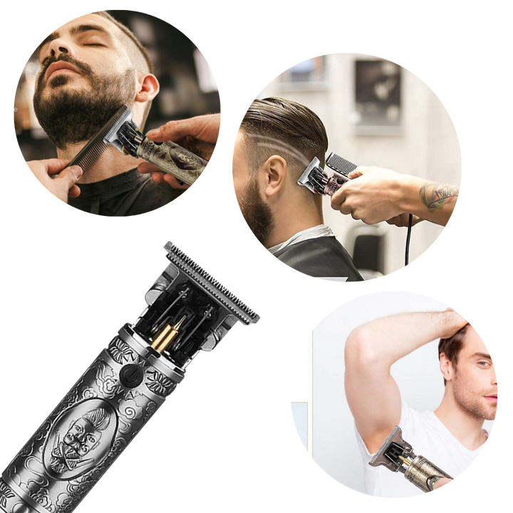 Oppladbar barbermaskin