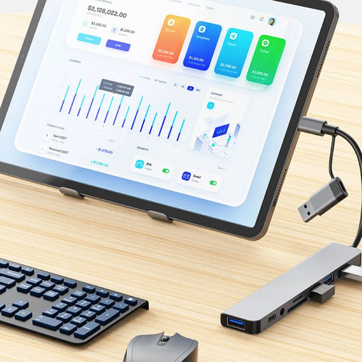 Skanto | Usb til Usb C-adapterkonverter Usb C til Usb