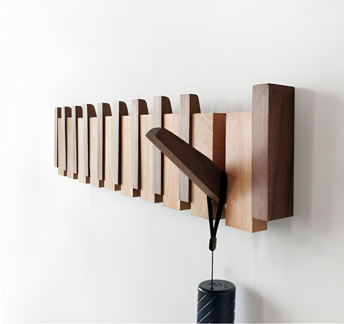 Skanto | RetroHooks - Tre piano vegghylle med magnetiske kroker