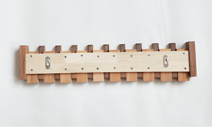 Skanto | RetroHooks - Tre piano vegghylle med magnetiske kroker