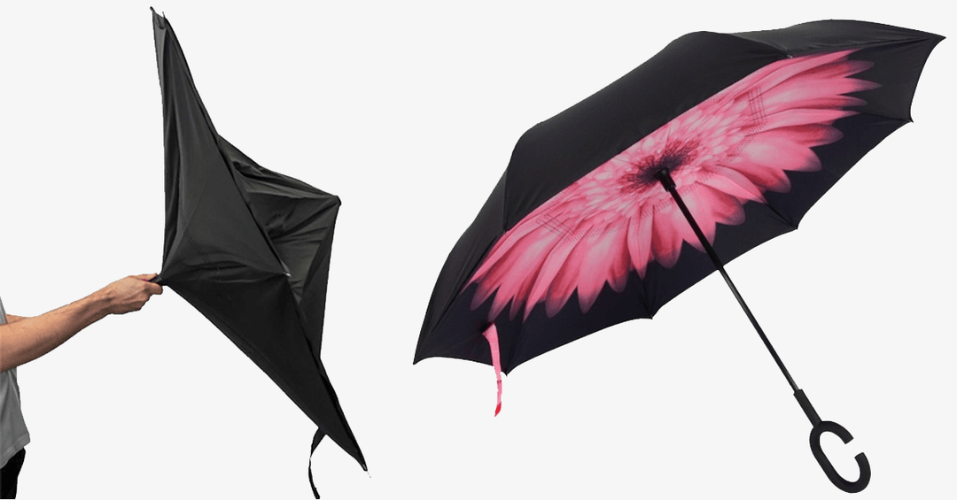 Skanto | Smart-Brella - Verdens første reversible paraply
