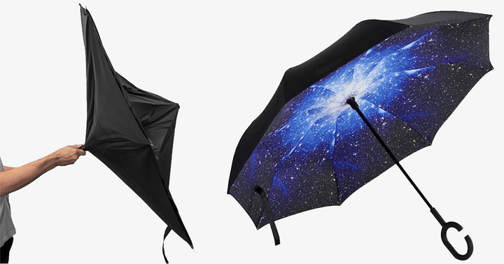 Skanto | Smart-Brella - Verdens første reversible paraply