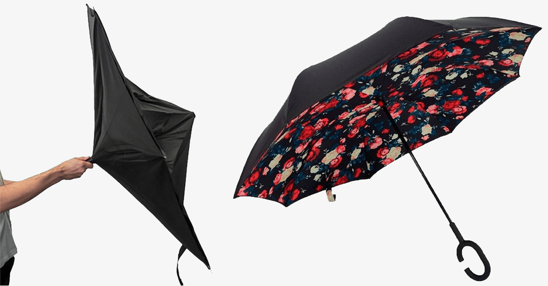 Skanto | Smart-Brella - Verdens første reversible paraply