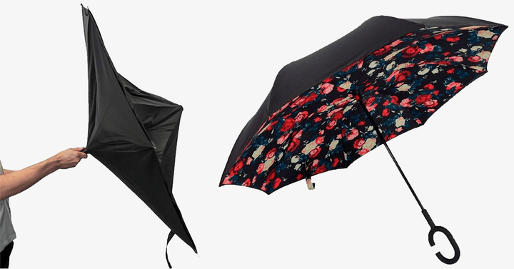 Skanto | Smart-Brella - Verdens første reversible paraply