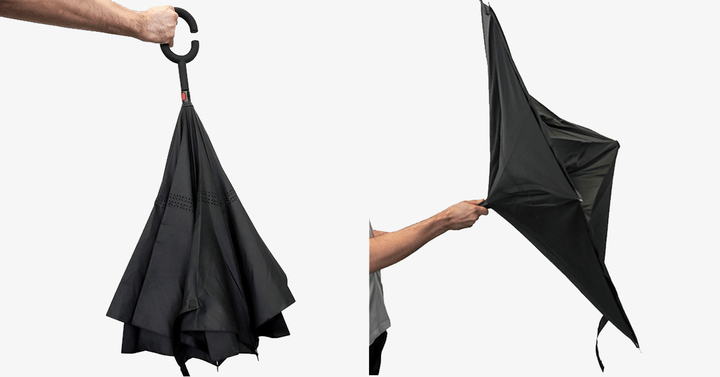 Skanto | Smart-Brella - Verdens første reversible paraply