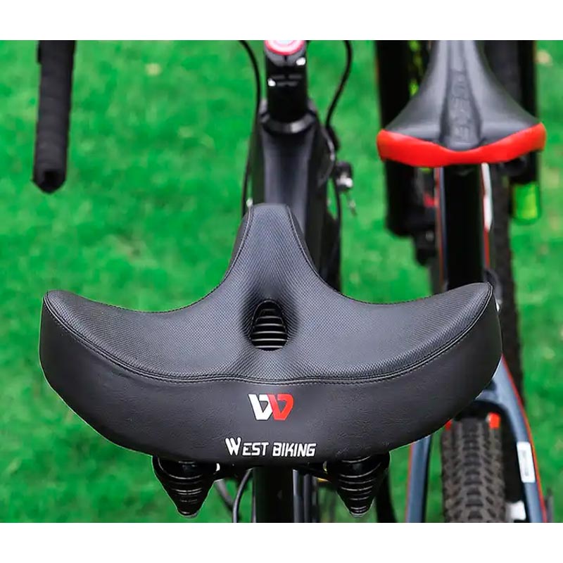 RidEase komfortabel, ergonomisk formet sykkelsete | Skanto