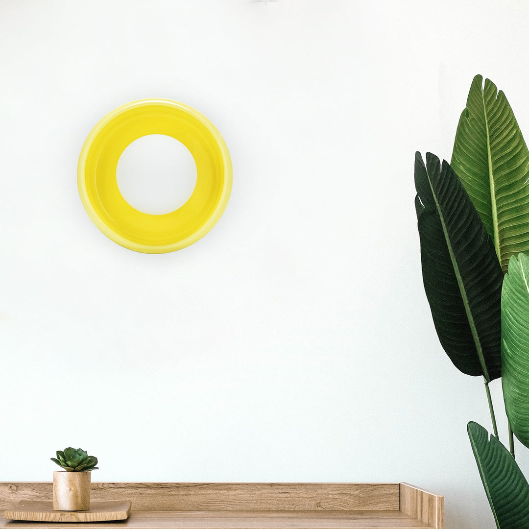 Rund Keramisk Vegglampe - Circo | Skanto