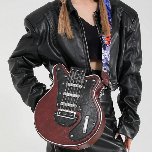 Skanto | Hev stilen din med Rockstar gitarveske skulderveske chic