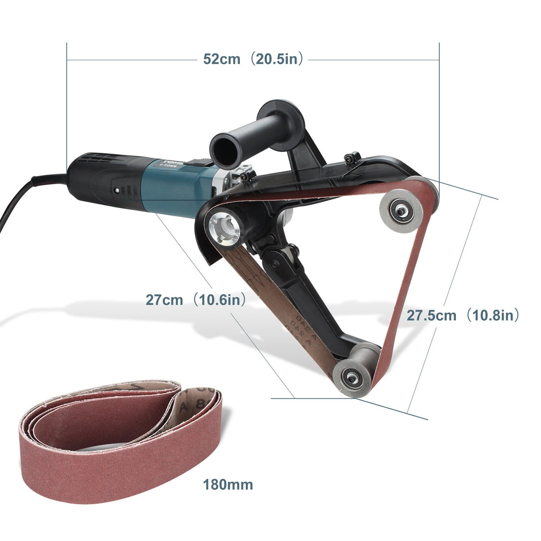 Rørribbeslipemaskin 1300W med 3 slipegrader | Skanto