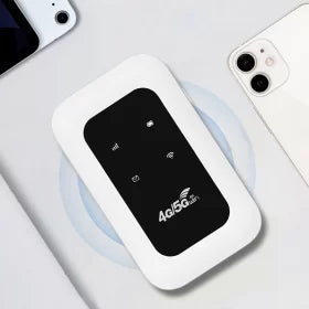 Skanto | Bærbar 5G Wi-Fi-ruter | Sikker, høyhastighetsforbindelse for reise og hjemmebruk