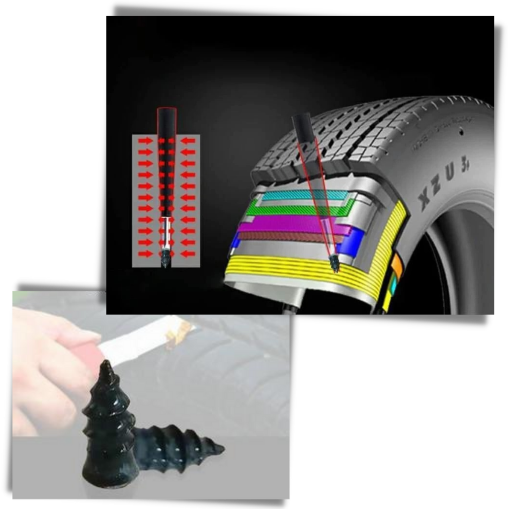Repair Nails for Rubber Tires