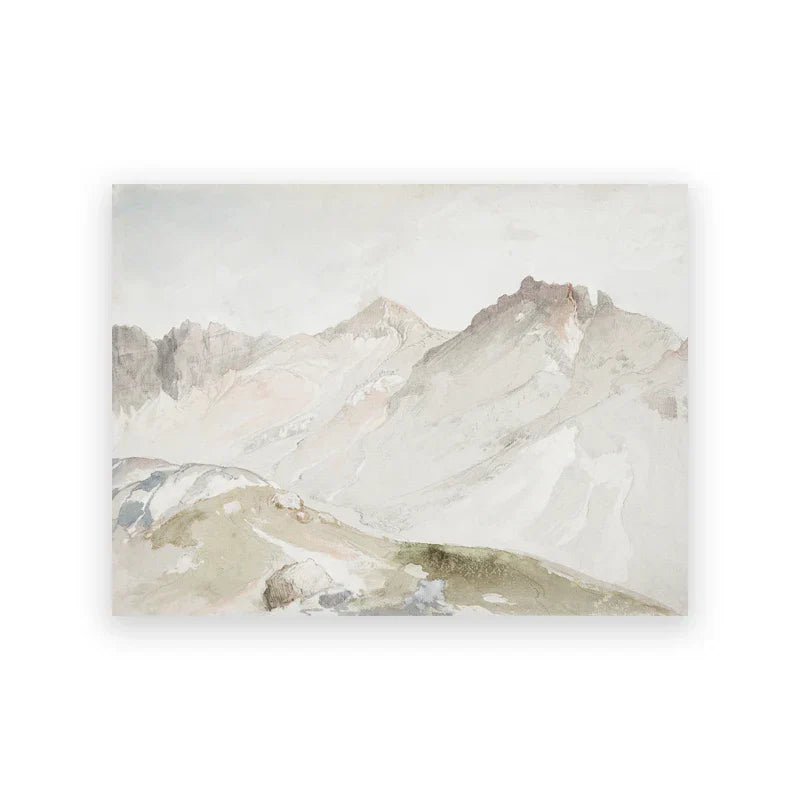 Rustikk Vintage Landskap Oljemaleri Fjell Skog Veggkunst Fine Art Lerret Utskrifter Galleri Veggbilder For Stue Spisestue Kunst Dekorasjon | Skanto