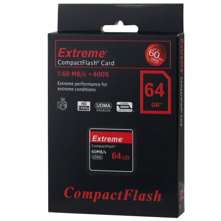 Skanto | 64GB Extreme Compact Flash-kort, 400X lesehastighet, opptil 60 MB/S (100 % sann kapasitet)