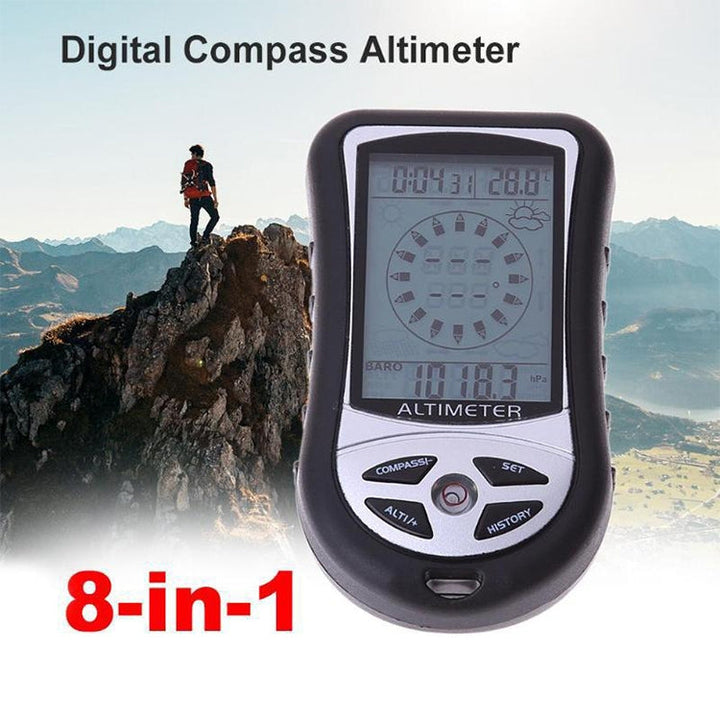 Skanto | Digital kompass høyde måler barometer termo
