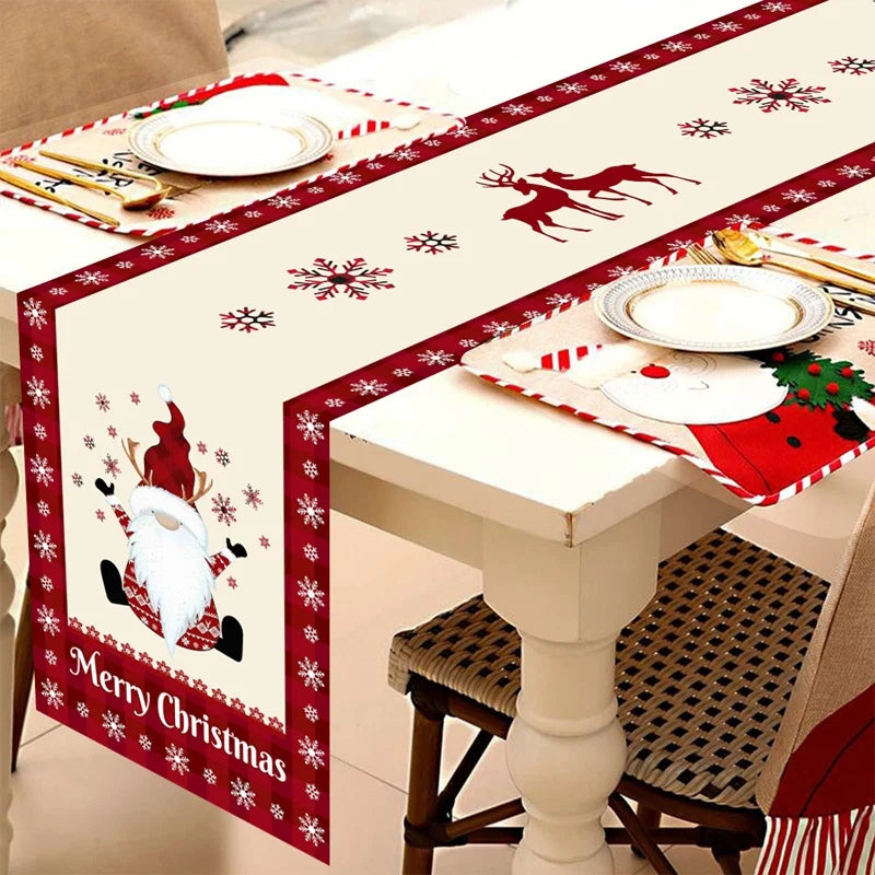 Skanto | Juleløper Festivia | 180×35 cm | Elegant & Festlig | Borddekorasjon for Jul & Nyttår 2025/2026