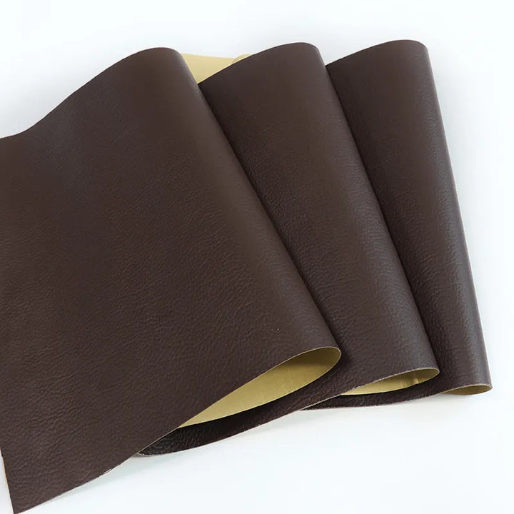 Skanto | 50x137CM Selvklebende PU-Lærstoff-lapper: Klistremerke-reparasjonslapper for bilseter og sofaer - PU-stoffklistremerker