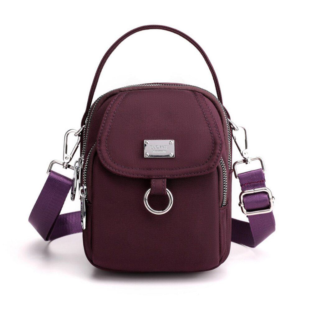 Skanto | Læder Trendy Chic Kvinner Messenger Bag