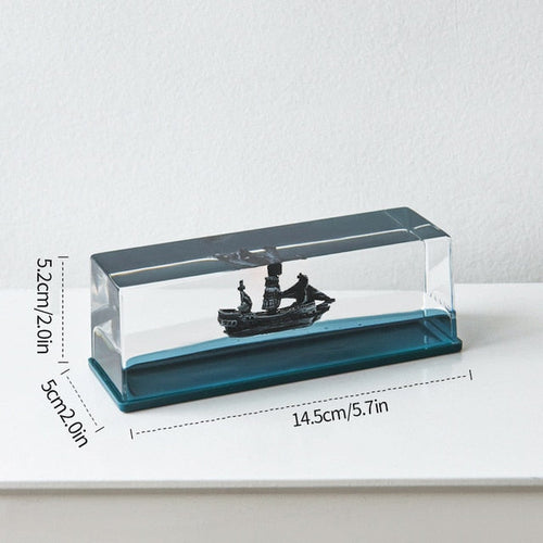 Skanto | Cruise Ship Drift Glass Bottle