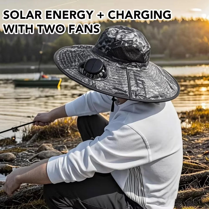 Solar Fan Bucket Hat | Skanto