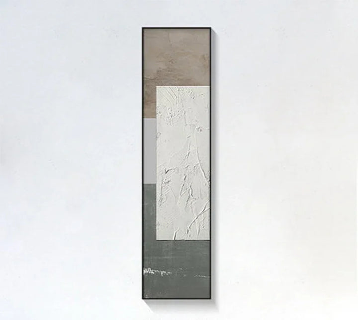 Minimalist Urban Abstract Veggkunst Fine Art Lerretsutskrifter Høye Loddrette Bilder For Inngang Foyer Stue Hjemme Kontor Dekor | Skanto