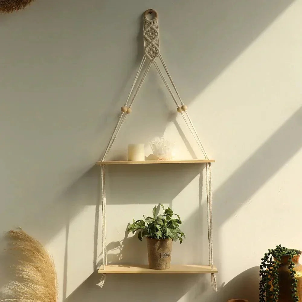 Skanto | BohoString - Makramé Trevegg Stykke