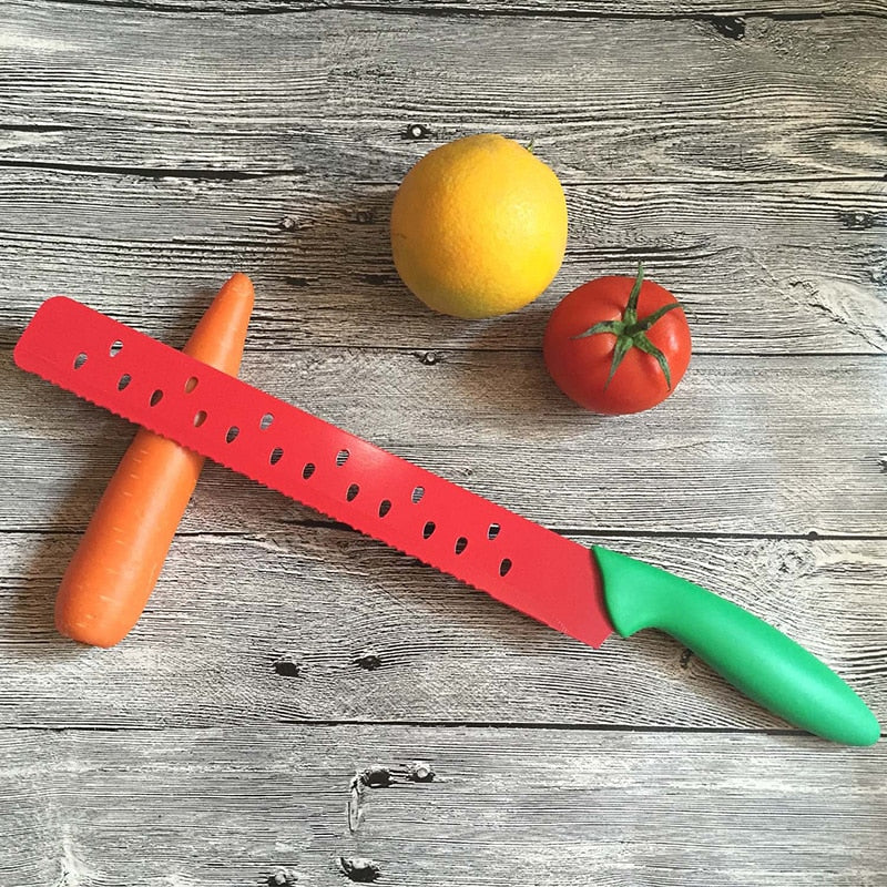 Vannmelonskiver med langt håndtak