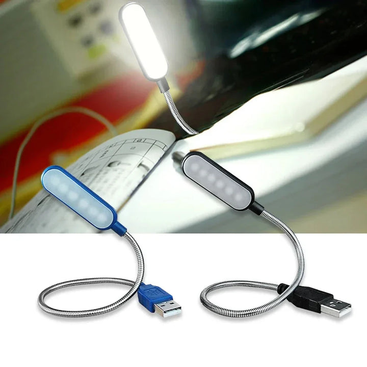 Skanto | USB LED Lese Lampe – Kompakt Lys for Nødsituasjoner
