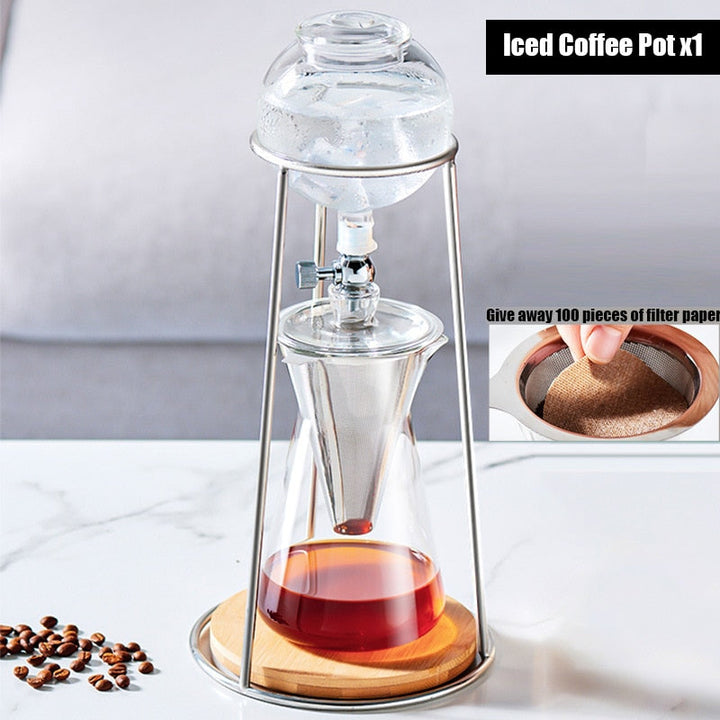 Skanto | Vintage Art Brew Glass Gjenbrukbar Drypp Kaffekanne