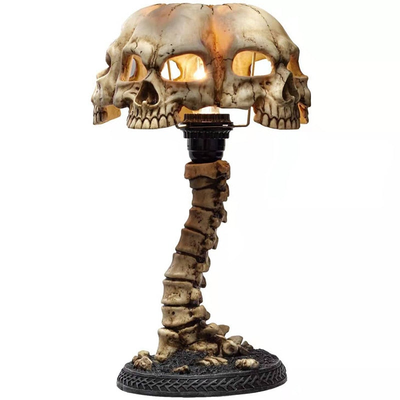 Skanto | Skeleton Skull Bordlampe