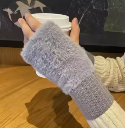 Skanto | Unisex Fleece Fingervotter – Varme, Myke og Fungerende