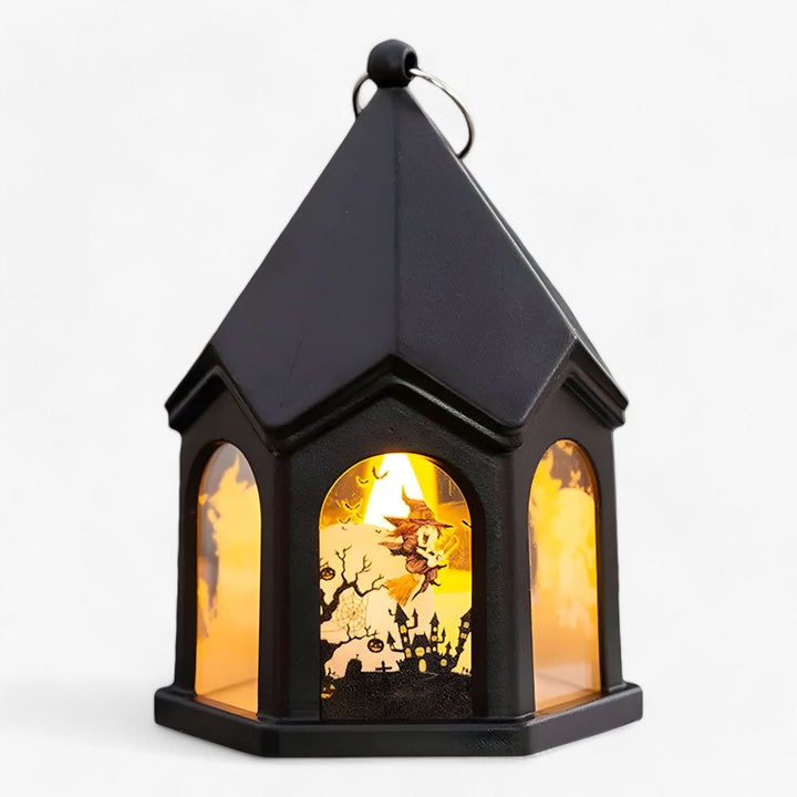 Skanto | Diana | Halloween Gresskar Lanterne - Koselig Lys for Spooky Dekorasjon