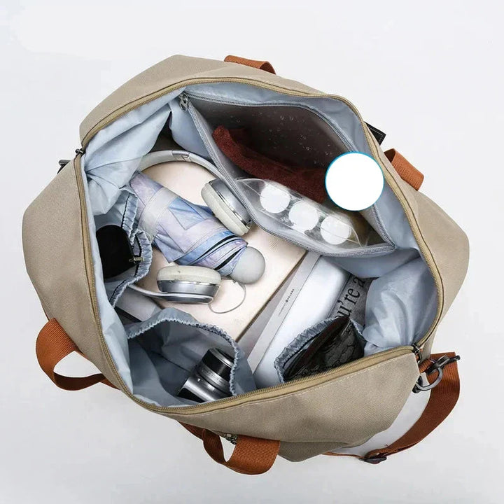 Skanto | CarryOnFit Reisepose - Luksuriøs Crossbody Reisepose for Aktive Eventyrere