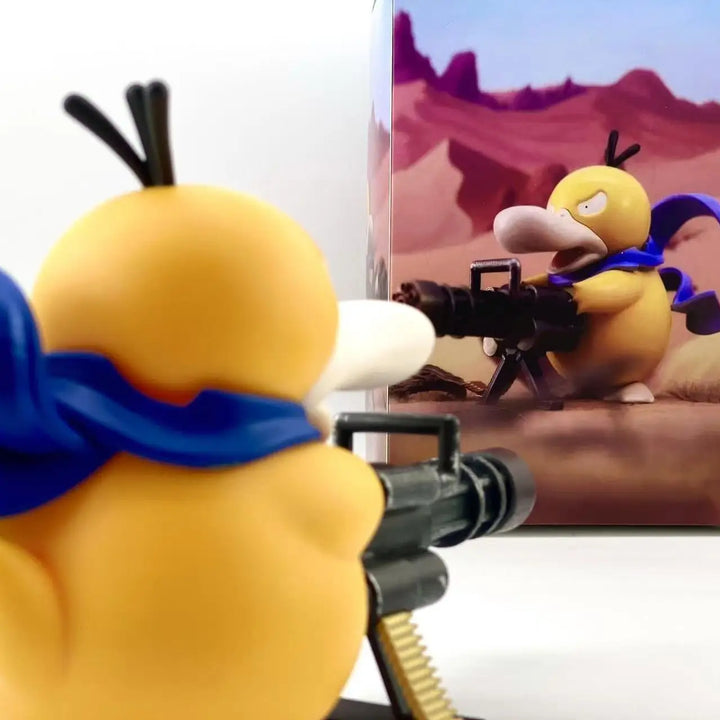 Skanto | Psyduck Gatling Gun Figurleketøy